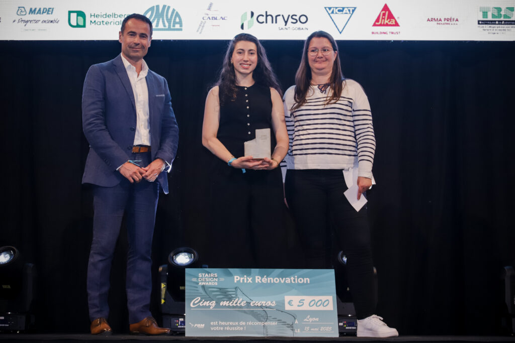Stairs Design Awards 2025 - Remise du trophée catégorie rénovation