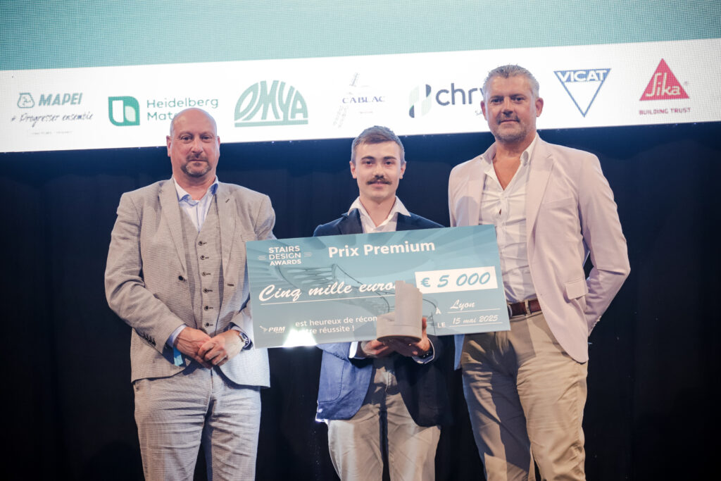 Stairs Design Awards 2025 - Remise du trophée catégorie premium