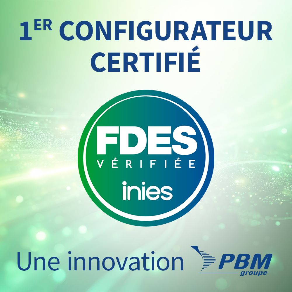 PBM Groupe déploie le premier configurateur de FDES certifié INIES de l’industrie du béton