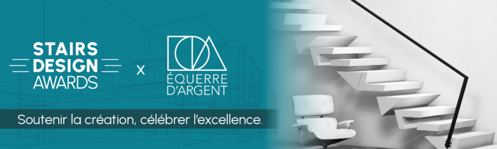 Stairs design Awards est partenaire de l'Équerre d'argent