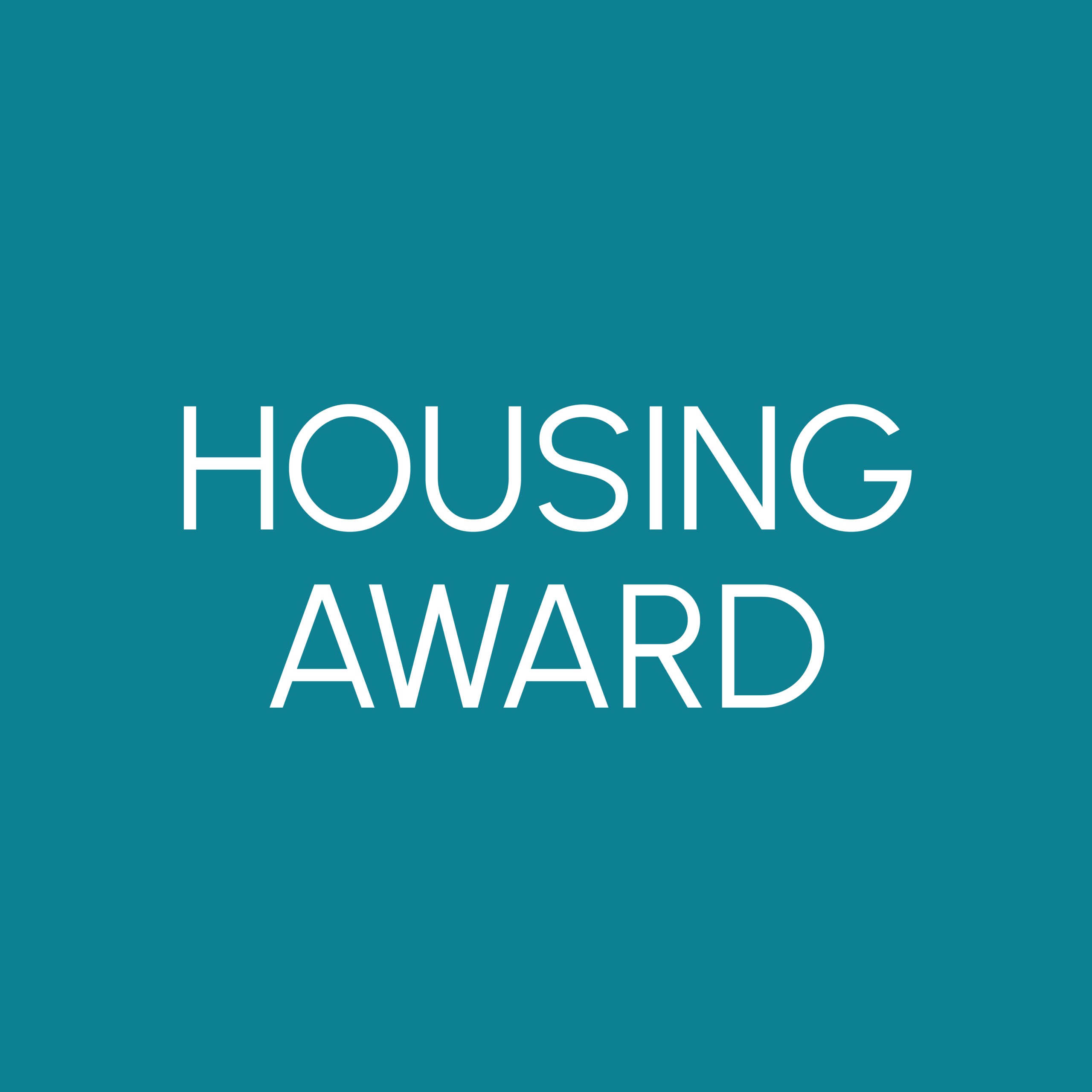 Housing Award